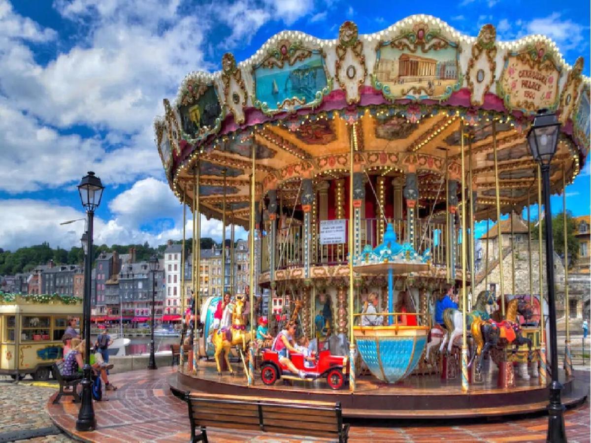 Le Havre de Paix 8 , Les Hauts de Honfleur, Piscine, WIFI et Parking gratuits Équemauville Extérieur photo